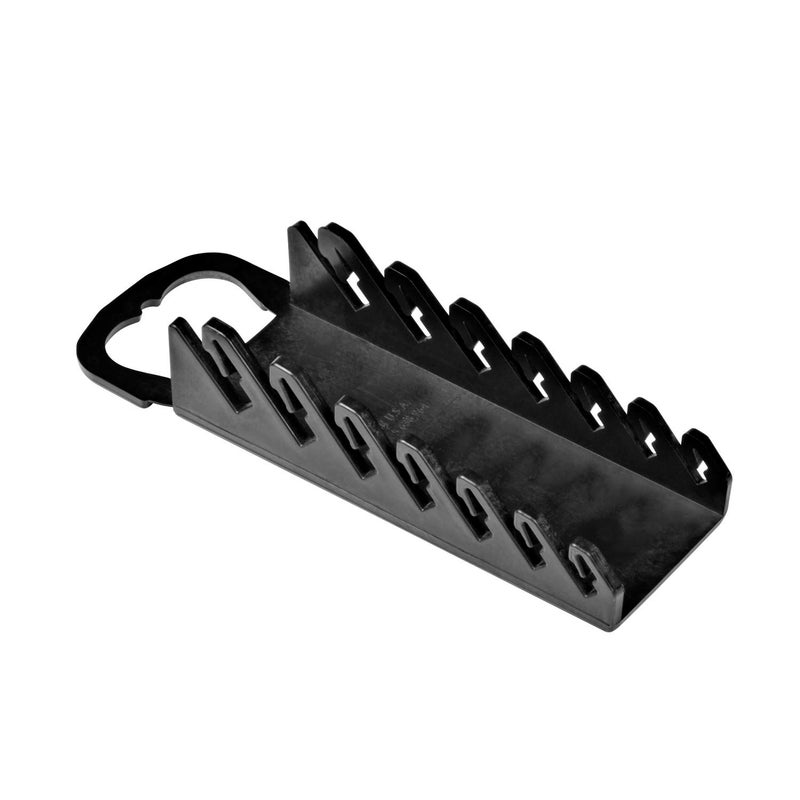Ernst Manufacturing 5073 Gripper Stubby Wrench Organizer - Ergonomic Design, Holds 3/8" to 3/4" Wrenches, Built for Stubby Wrenches, Portable 7 Tool Capacity, Black - Image 1